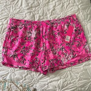 Lilly Pulitzer Shorts - NWT - Size XL - Breast Cancer Print